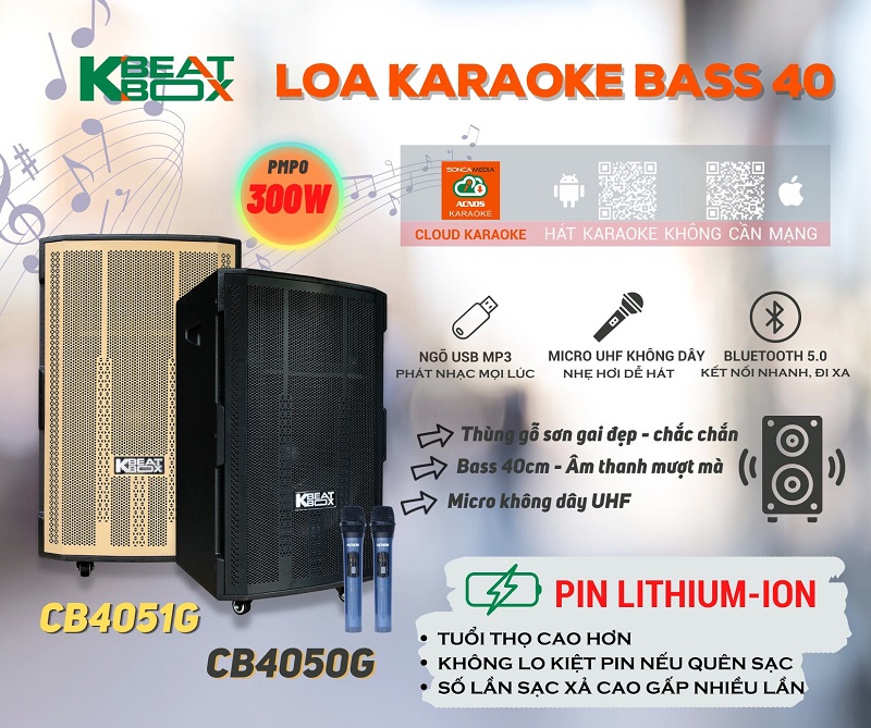 Loa kéo Acnos CB4050G