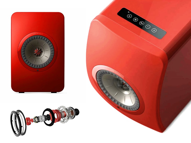 Loa KEF LS50 Wireless II RED Edition giá bao nhiêu