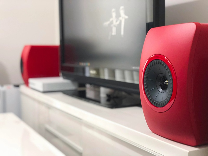 Loa KEF LS50 Wireless II RED Edition mua o dau