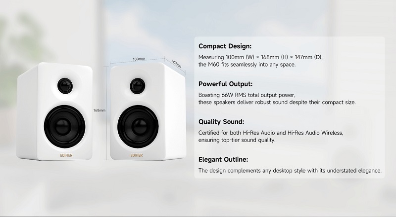 loa kiểm âm edifier m60