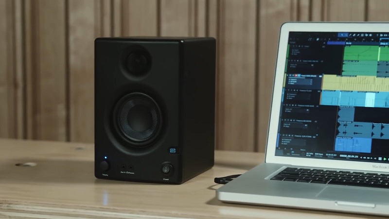combo thu âm presonu audiobox 96k với loa kiểm âm eris 3.5