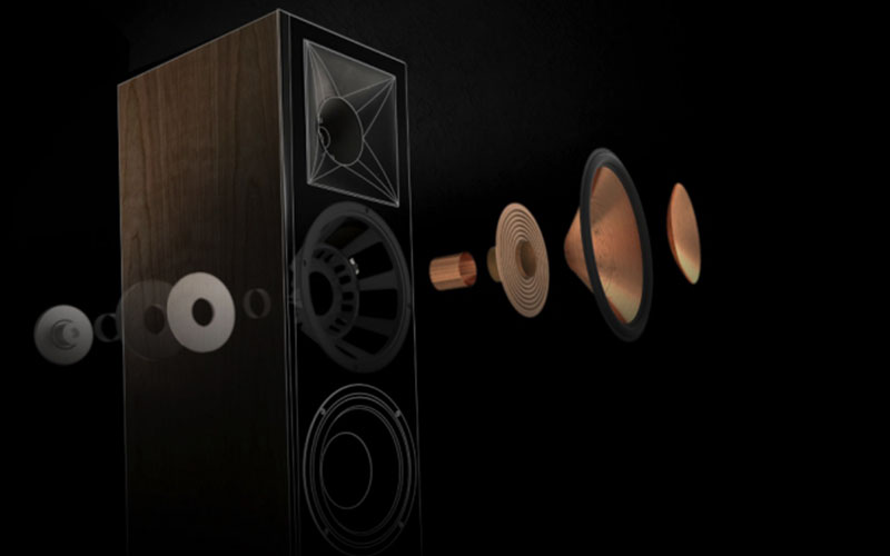 loa Klipsch R-695FA có loa woofer cao cấp