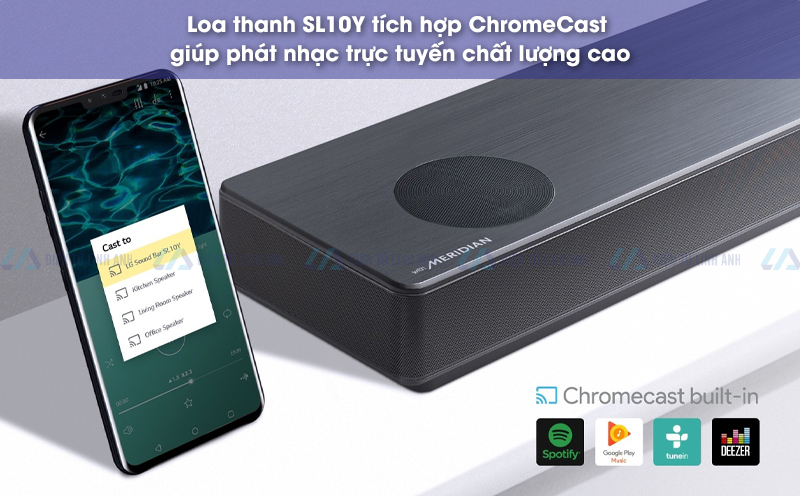 loa lg sl10y chrome cast