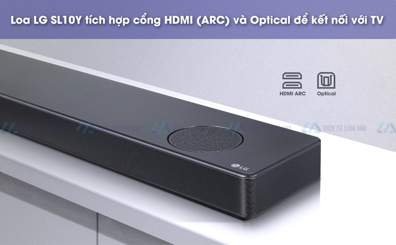 kết nối có dây của loa lg sl10y