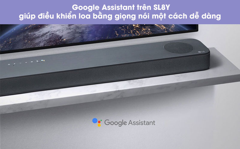 Loa LG SL8Y google assitant