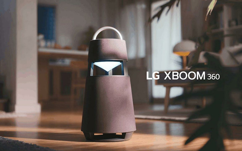 loa di động LG XBoom 360 độc đáo