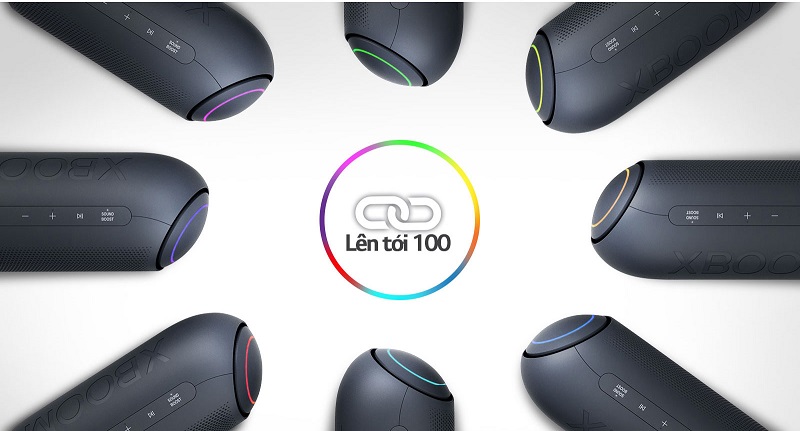 Loa LG Xboom Bluetooth mini PL7.DVNMLLK Xanh đen mua o dau