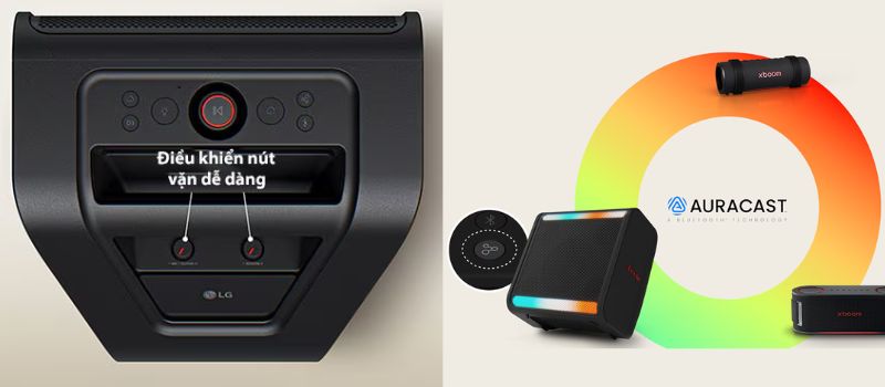 loa lg xboom stage 301 kết nối linh hoạt