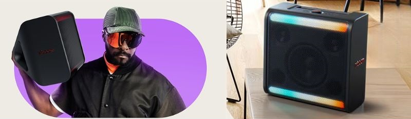 loa lg xboom stage 301 thiết kế hiện đại