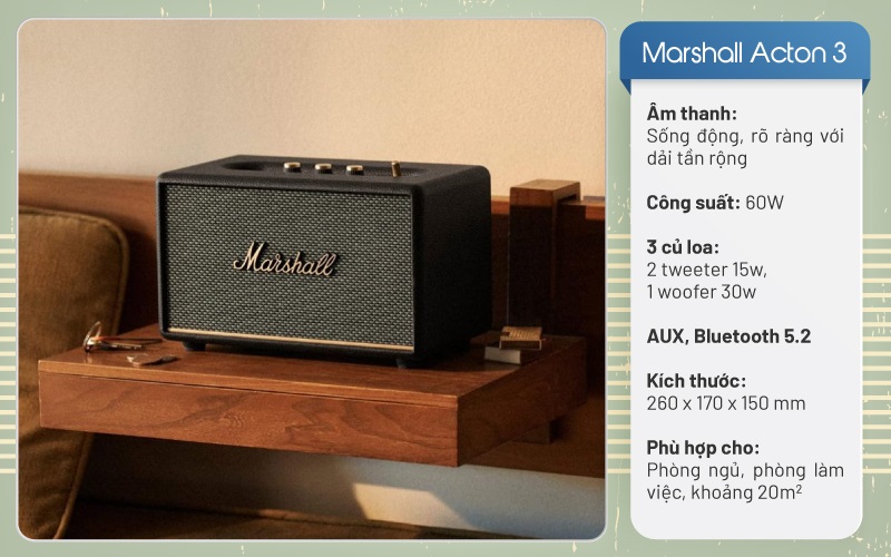 loa marshall acton 3