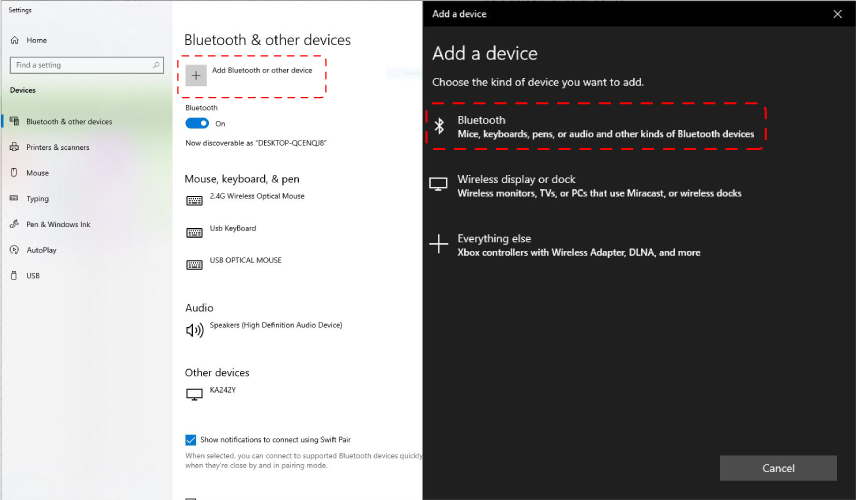 loa marshall với máy tính qua bluetooth