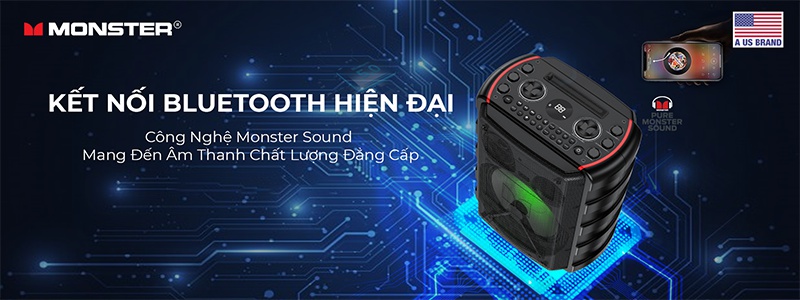 Tính năng của loa Monster Party Box