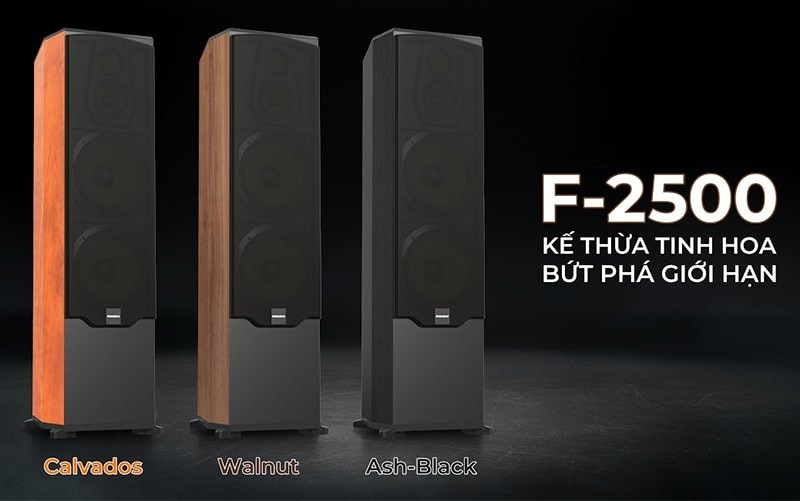 loa paramax f-2500 3 màu sắc