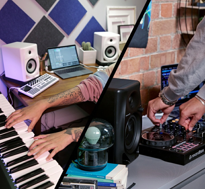 Pioneer DM-50D choi DJ duoc khong