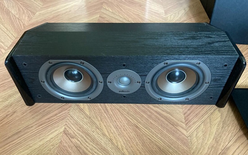 Mặt trên loa Polk Audio CS10