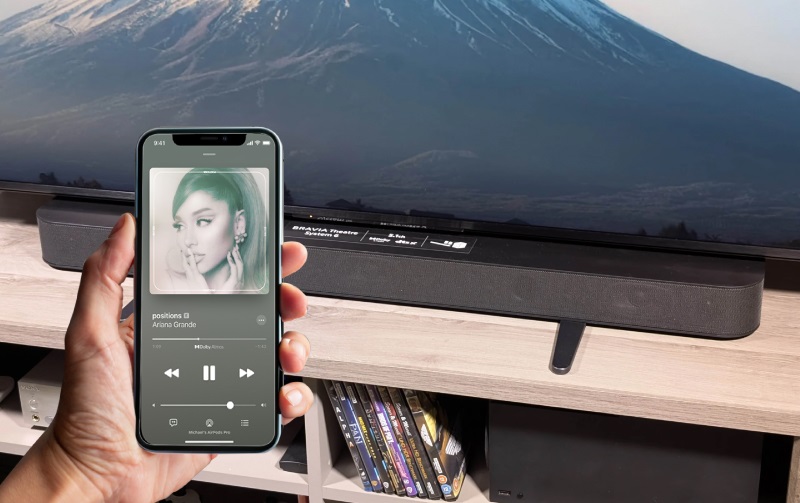 loa soundbar ht-s60 kết nối điện thoại không dây