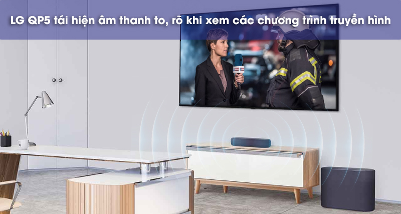 loa soundbar lg qp5 xem tin tức