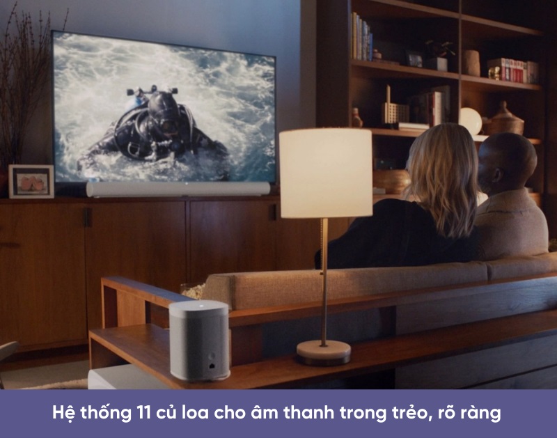 loa soundbar sonos arc với hệ thống 11 củ loa