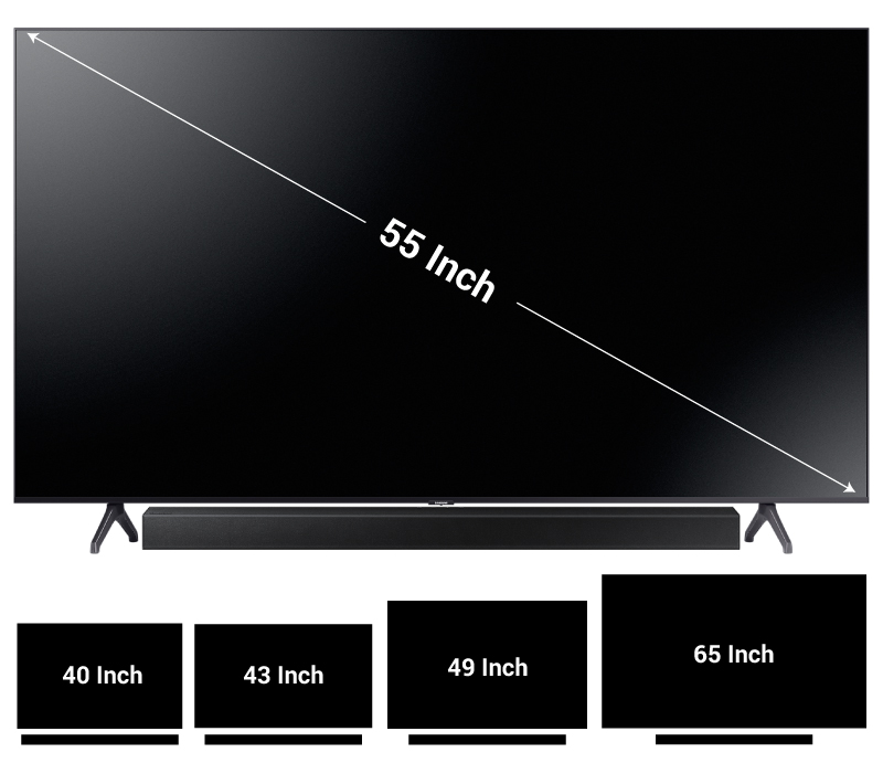 loa ss hw a450 phù hợp tv từ 40 inch
