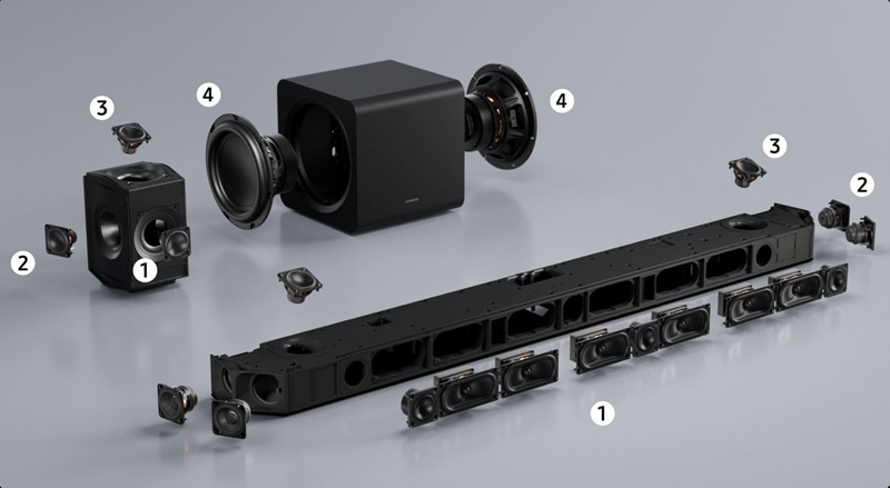 loa thanh samsung hwq990f