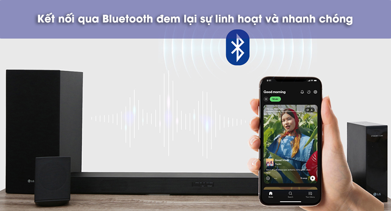 loa thanh sk5r kết nối bluetooh