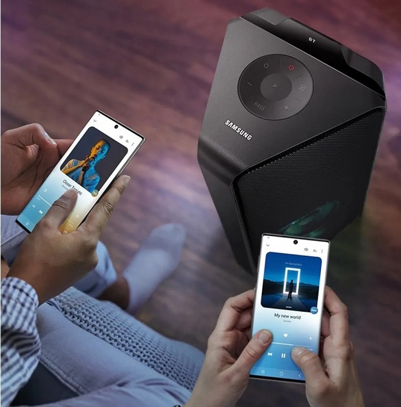 loa tháp mx-t40 kết nối dễ dàng tiện lợi hơn với bluetooth