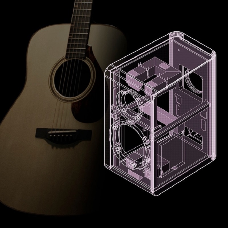 loa yamaha ns-800a với khả năng kiểm soát độ rung âm cao