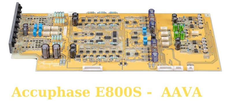 mạch aava trên amply accuphase e800s