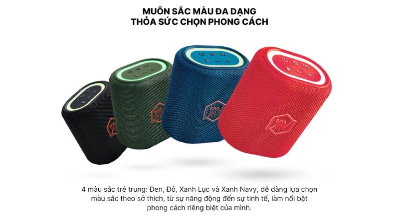 màu sắc loa alpha works plus