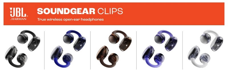 màu sắc tai nghe jbl soundgear clips
