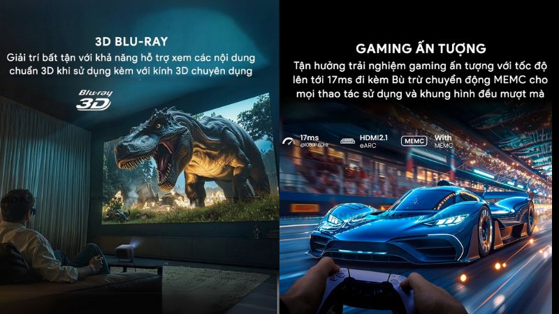 máy chiếu jmgo n1s 4k tiện ích đa năng