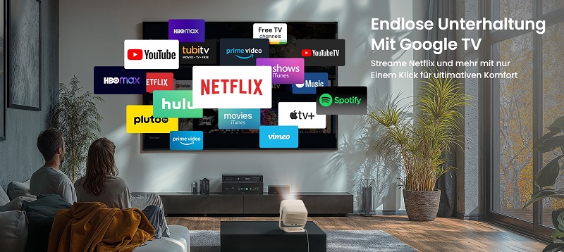 máy chiếu jmgo n1s nano kho ứng dụng phong phú