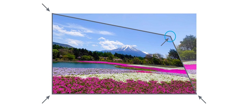 máy chiếu uhd35+ sửa lỗi góc