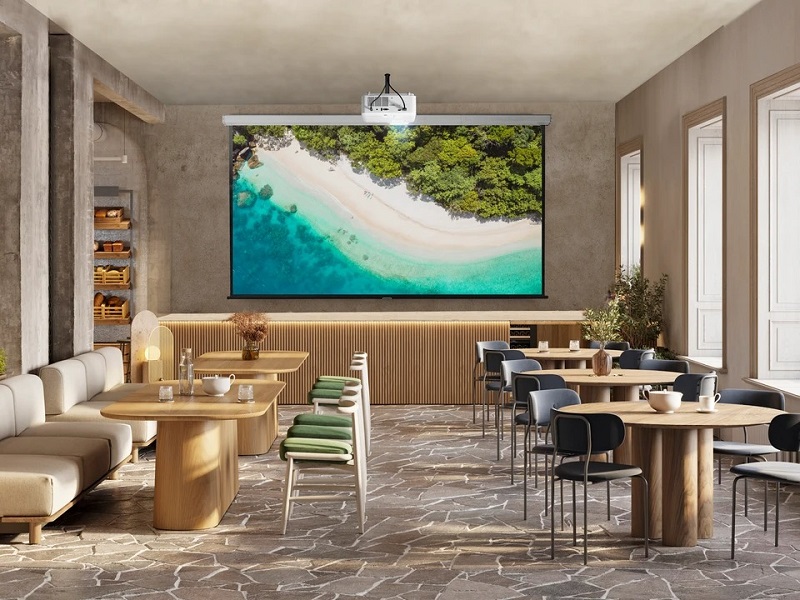 máy chiếu viewsonic ls711w với độ sáng 4200 lumens