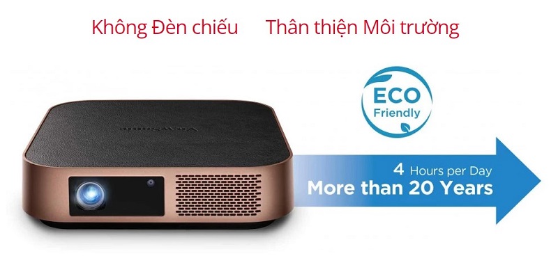 máy chiếu viewsonic m2w với thời gian sử dụng lâu dài