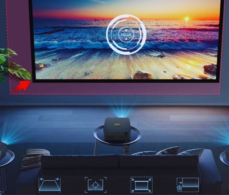 máy chiếu xpace n2 pro hình ảnh sắc nét