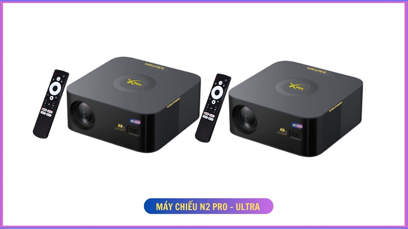 máy chiếu xpace n2 pro với thiết kế hiện đại