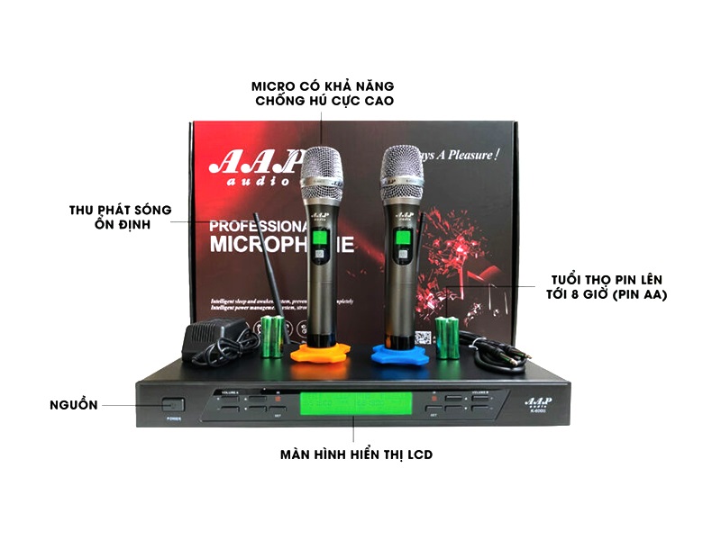 Micro AAP K-600 II thu phát ổn định