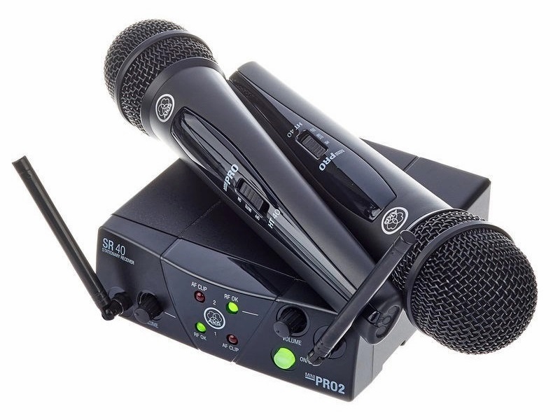 Micro AKG WMS40 Mini Dual Vocal Set công nghệ âm thanh