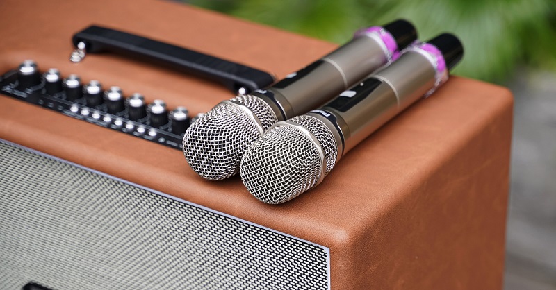 micro đi kèm loa paramax outro