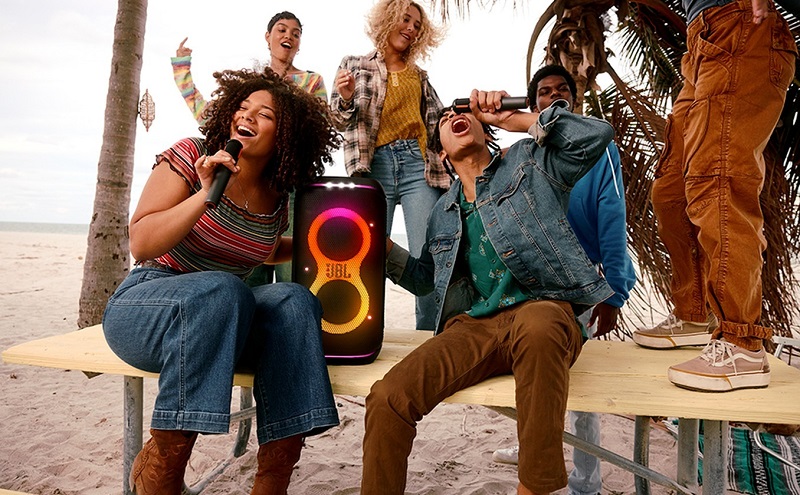 micro jbl partybox wireless với chất lượng âm thanh vượt trội