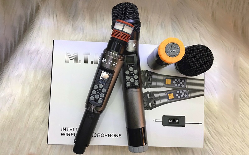 Thời lượng sử dụng micro không dây M.T.K 1A+