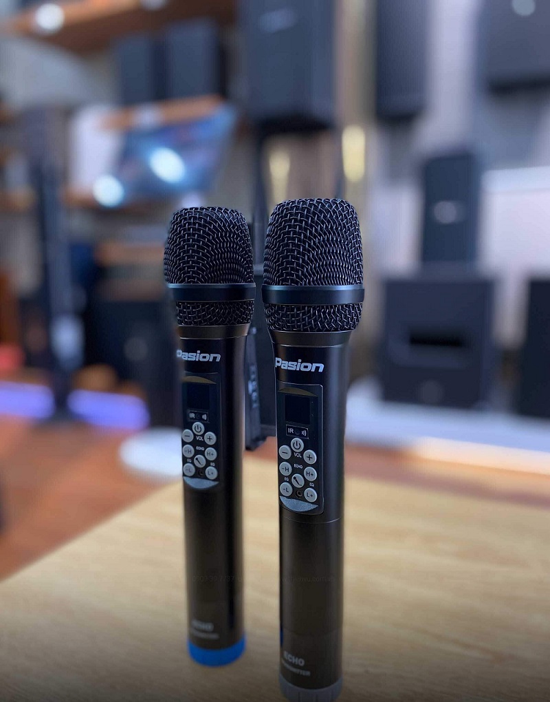micro không dây paramax pasion echo với tính ứng dụng cao