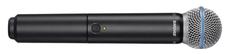 micro shure blx24 b58 micro blx2/b58