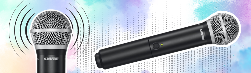 bộ micro shure blx24r pg58 chất lượng âm thanh