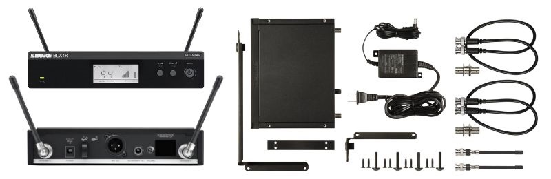 micro shure blx24r sm58 bộ thu blx4r