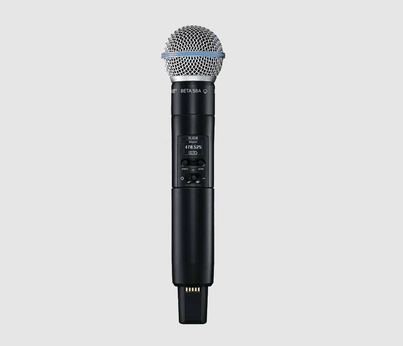 Micro Shure SLXD24D/B58 với âm thanh chất lượng cao