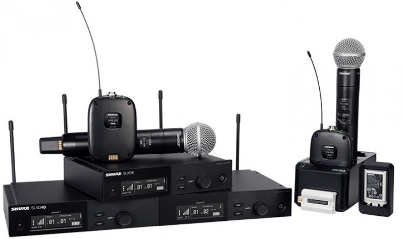 micro shure slxd24da/b58 chống hú