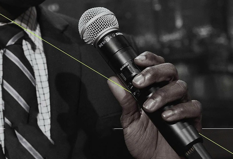 micro shure slxd24da/b58 thiết kế