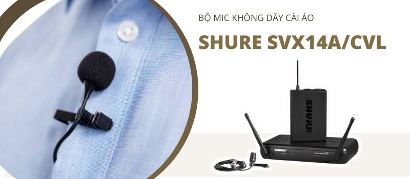 micro shure svx14a cvl thành phần chính